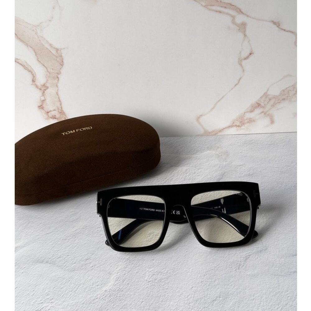 Tom Ford FT0847 Renee Black Bluelight Sunglasses $495